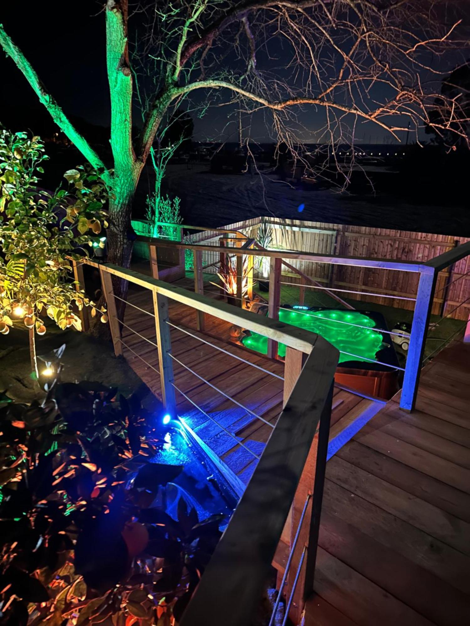 Chalet Et Jaccuzy Sur La Plage Biscarrosse Esterno foto